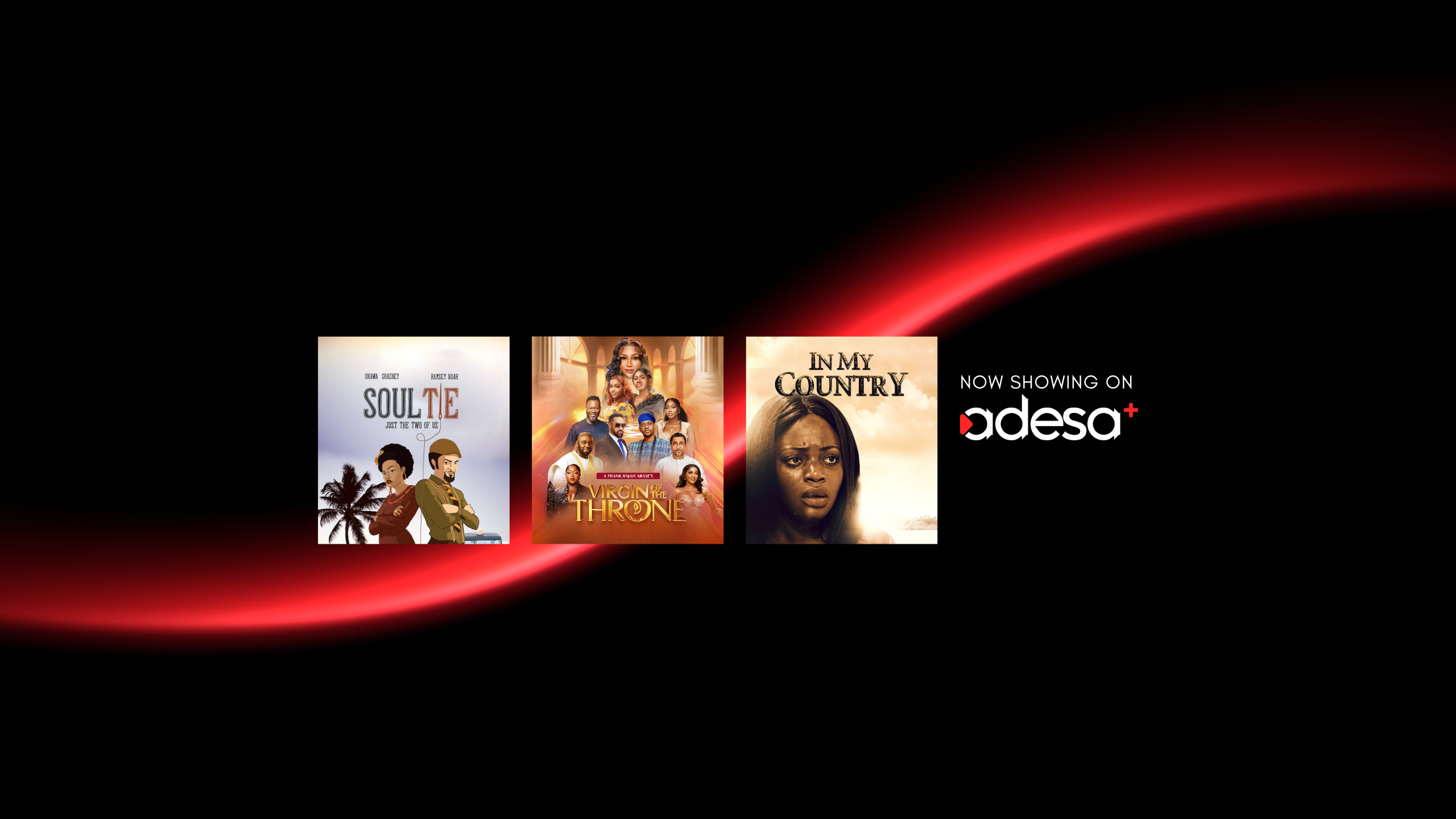 adesa+ film collection and platform branding